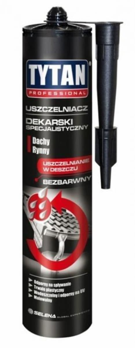 Uszczelniacz specjalistyczny dekarski tytan 310ml bezbarwny